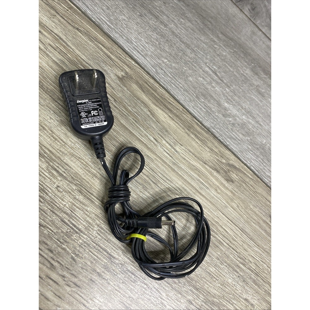Energizer PL-3628‎ AC Adapter Power Supply 5V 1.2A Black Excellent Barrel Tip